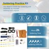 EIELEDIY Compatible Kit: Voice-Activated Level Indicator Dual Channel Speaker for