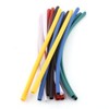 70pcs 2:1 Heat Shrink Tubing Polyolefin 7 Colors Halogen-Free Shrinkable