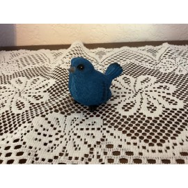 Unbranded Blue Bird Figurine Statue Shelf Sitter Garden