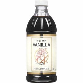 Pure Vanilla Extract-16 oz Kosher parve Product of USA