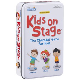 Charades Kids on Stage Tin