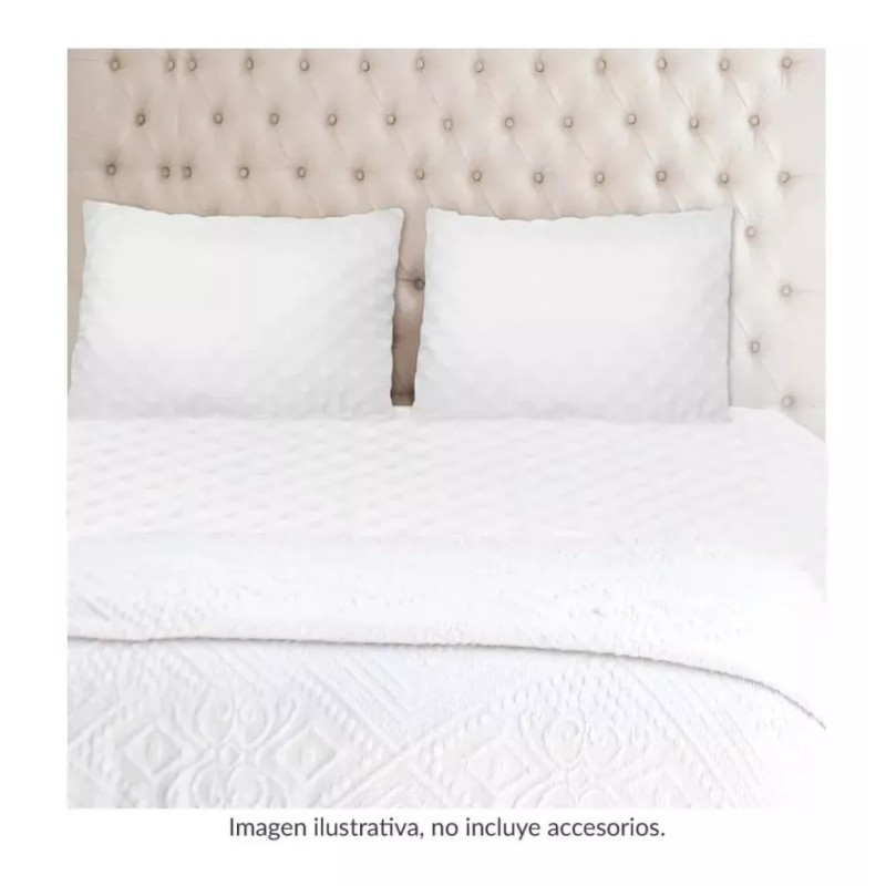 Home Sobre Colchón Colchoneta Ortopédica Matrimonial + Envió