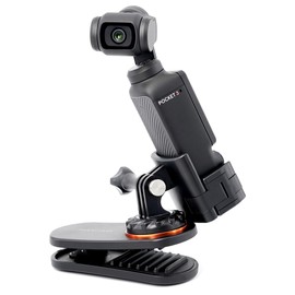 MAXCAM Swivel Backpack Clip Mount Compatible with DJI Osmo Pocket 3