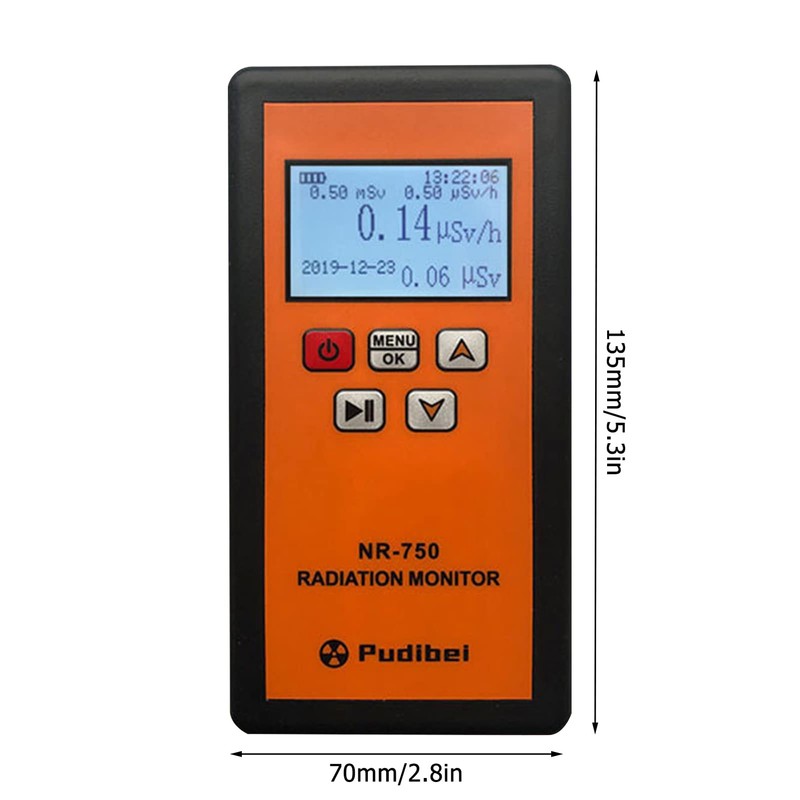 Nuclear Radiation Detector, Handheld Radiation Detector X, Y and Hard