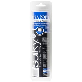 Sulky Of America Ultra Solvy Extremely Firm & Stable Water Soluble Stabilizer, 8" by 8 yd (408-08)