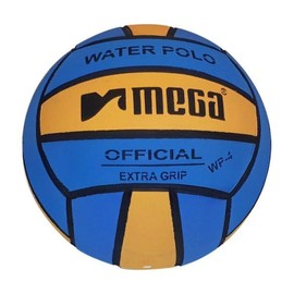 Water Polo Ball Mega Blue-Yellow design Size 4