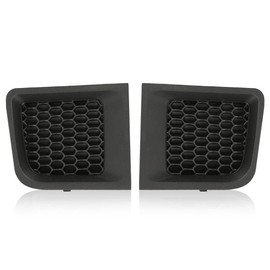 CHEDA Bumper Cover Grille, Compatible with 2015 2016 2017 Jeep Renegade Black Front Left and Right Front Lower Bumper Grille Bezel 35618579L 735618580R 5XB62LXHAA 5XB63LXHAA