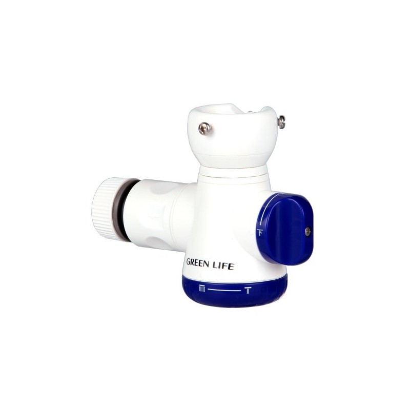 Green Life Connector Shower Faucet Connector Y-Type Water Flow Direction