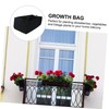 NOLITOY 2pcs Grow Bag Fabric Vegetable Grow Pot Bags Rectangular