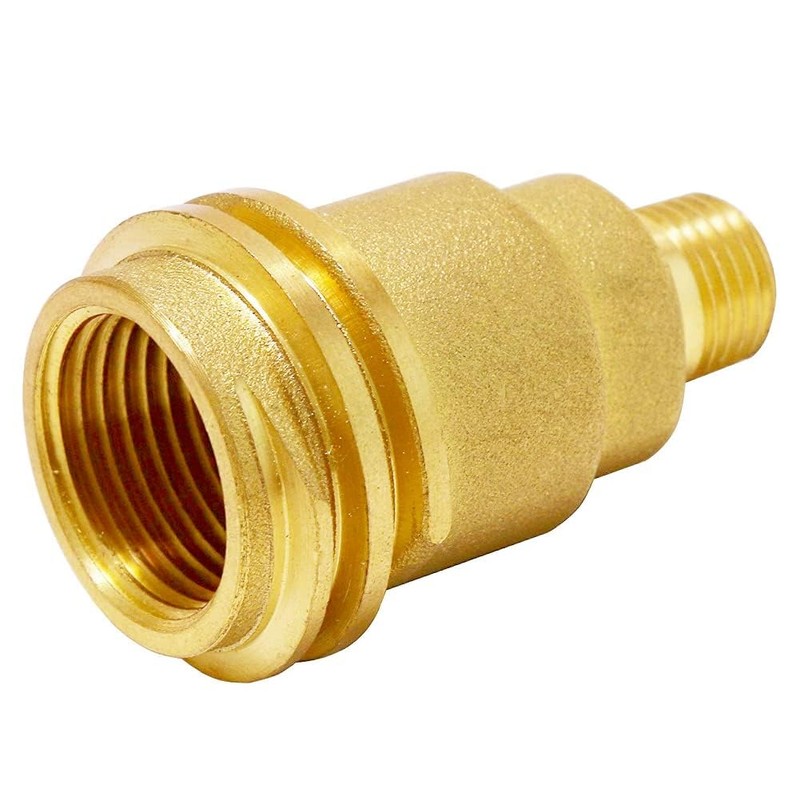 Joywayus Brass QCC1 Nut Propane Gas Fitting with 1/4" NPT