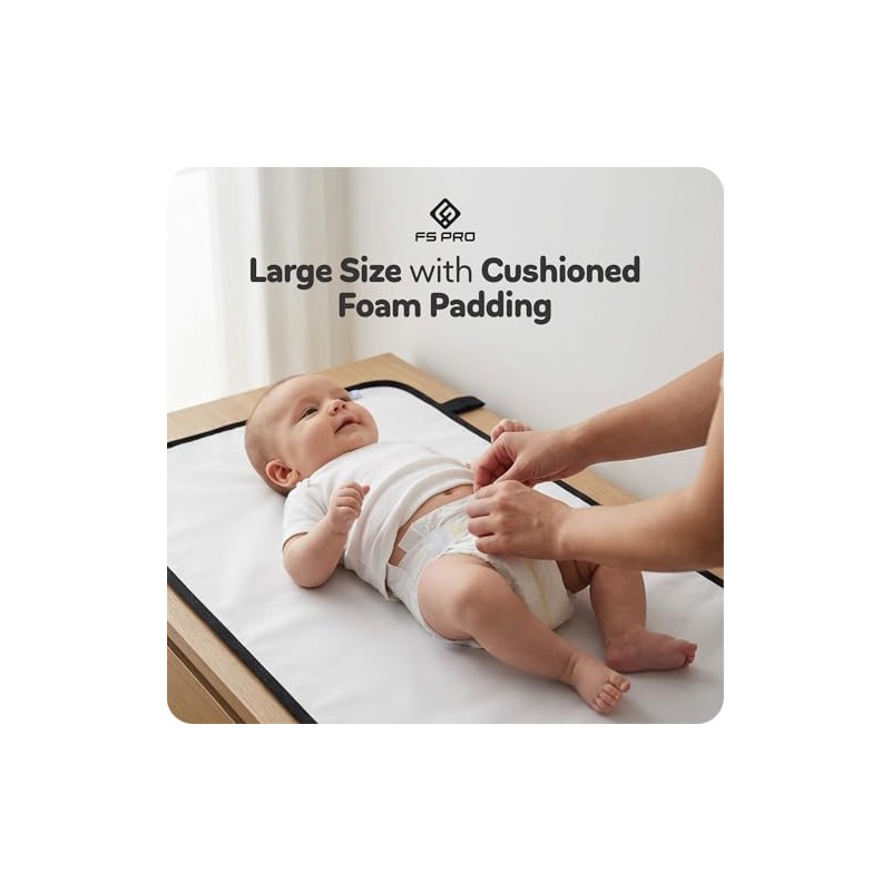 Baby Portable Nappy Changing Mat – Foldable Travel Wipe Clean