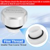 Langina 2PCS Outside Faucet Repair Kit(Fine Thread), ASSE 1019-A Vacuum