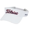 Titleist TH25VTPN2 Men's Tour Performance Visor, White x Navy x