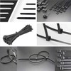 1000pcs Cable Zip Ties Nylon Cable Ties Insulating Ties Zip