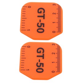 Hohopeti 2pcs Sewing Machine Magnetic Seam Guide Multifunctional Hemmer Gauge with Scale Sewing Quilting Accessories for Home and Professional Use