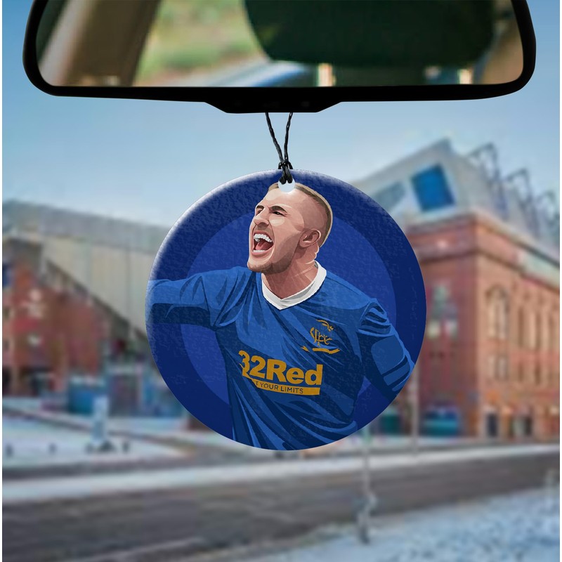 John Lundstram Rangers Car Air Freshener (Three Pack)