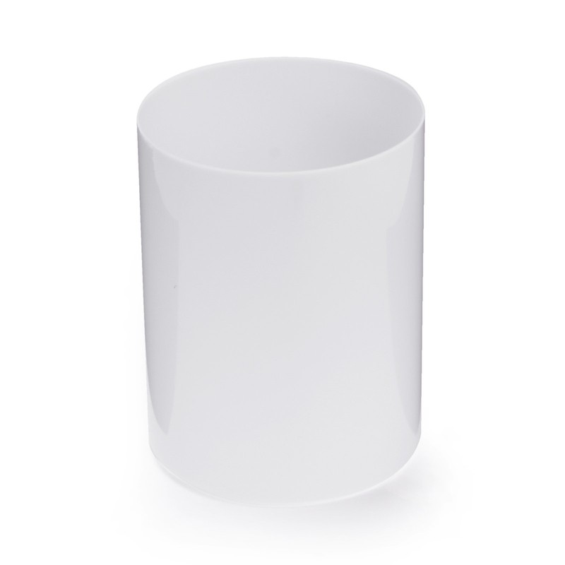 MSV Toilet Set Made of Stainless Steel in White, 30