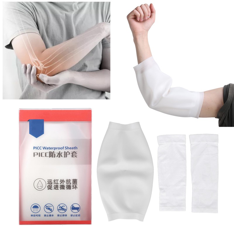 PICC Line Shower Cover Professional Waterproof Reusable Silicone PICC Line