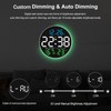 JoFomp LED Digital Wall Clock Large Display, 10" Digital Alarm