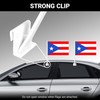 G128 2 Pack: Puerto Rico Puerto Rican Car Flag |