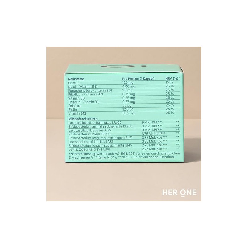 HER ONE GUT ONE Culture Complex & Vitamins B6 +