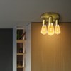 LEDSone 3 Point Ceiling Rose Pendant Cable Grip Clamp Plate