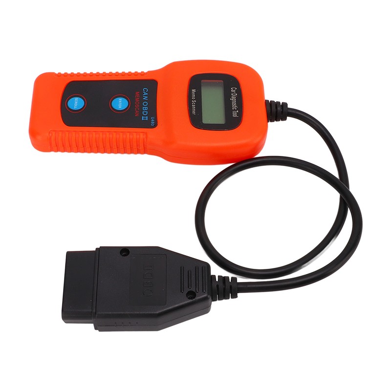 U480 Car OBD2 Diagnostic Scanner LCD Display 10‑12V DC Universal