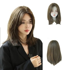 Short hair wig, short hair, full wig, women's wig fashion (WFHIPAV) / 중단발가발 단발머리 통가발 여성가발 패션 (WFHIPAV)