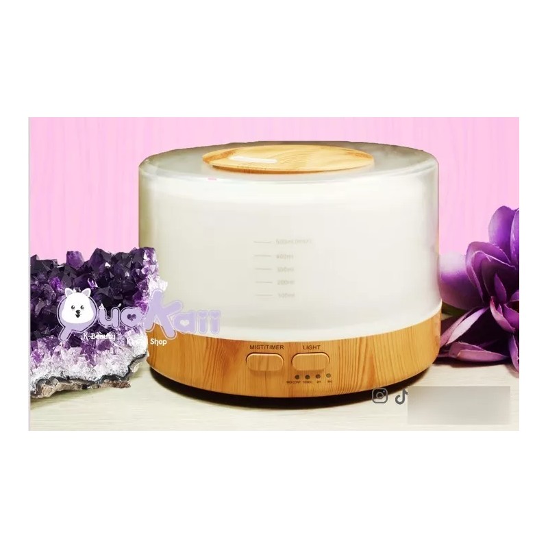 Difusor De Aromaterapia Ultrasónico Para Aceites Esenciales