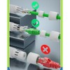 VIVOCH, 2 acopladores impermeables IP67, conectores RJ45 impermeables Cat5/5E/6/6A Ethernet