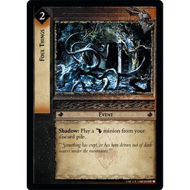 Lord of the Rings TCG - Foul Things - Mines of Moria