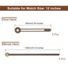 sourcing map 5 Set Wooden Clock Hands Only,Walnut Wood Clock
