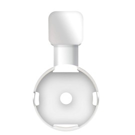 Socket Wall Mount Stand Hanger for 3rd Generation Smart Home 3rd Generation Speaker for Kitchen Bedroom Bathroom Speaker Hides Messy Cables (1 Piece, White)