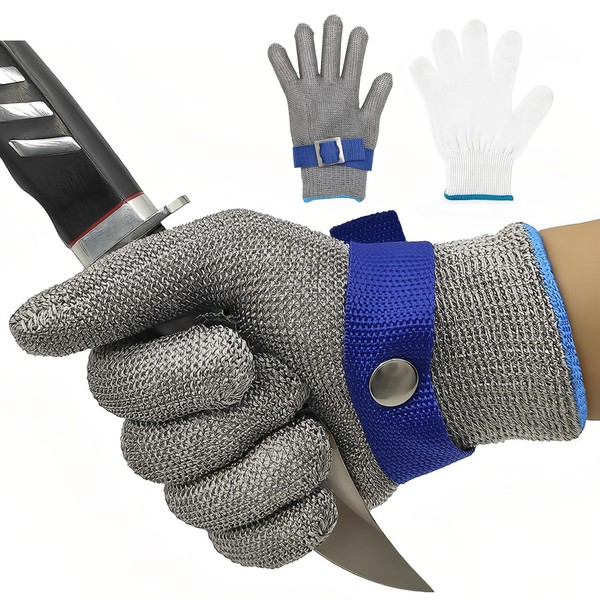 GOL-SIV Level 9 Cut Resistant Wire Glove Stainless Steel Wire
