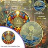 11 Year Sobriety Coin Sunflower Ten Year Sobriety Coins Butterfly