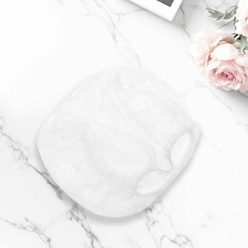 VOCOSTE シャワーキャップ ヘアキャップ 使い捨て 透明 多機能 お風呂 温泉 SPA 洗顔用