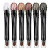 【Hot】LUXAZA 6PCS / 10PCS Eyeshadow Stick,Shimmer And Matte Brown Metallic