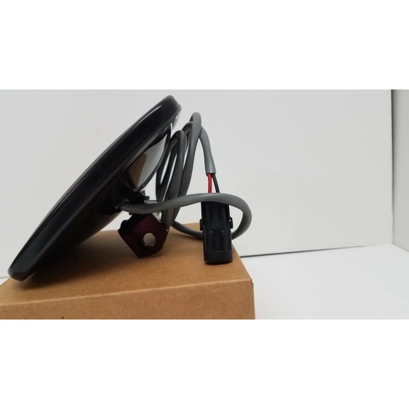 VELVAC 708147 6.5" X 6" HEATED CONVEX MIRROR SS WIRE