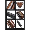 SCIENCER Top Layer Cowhide Leather Wallet, Men's, Long Wallet, Large