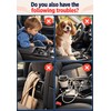 Car Storage Net Bag Between Seats Car Divider Child Safety