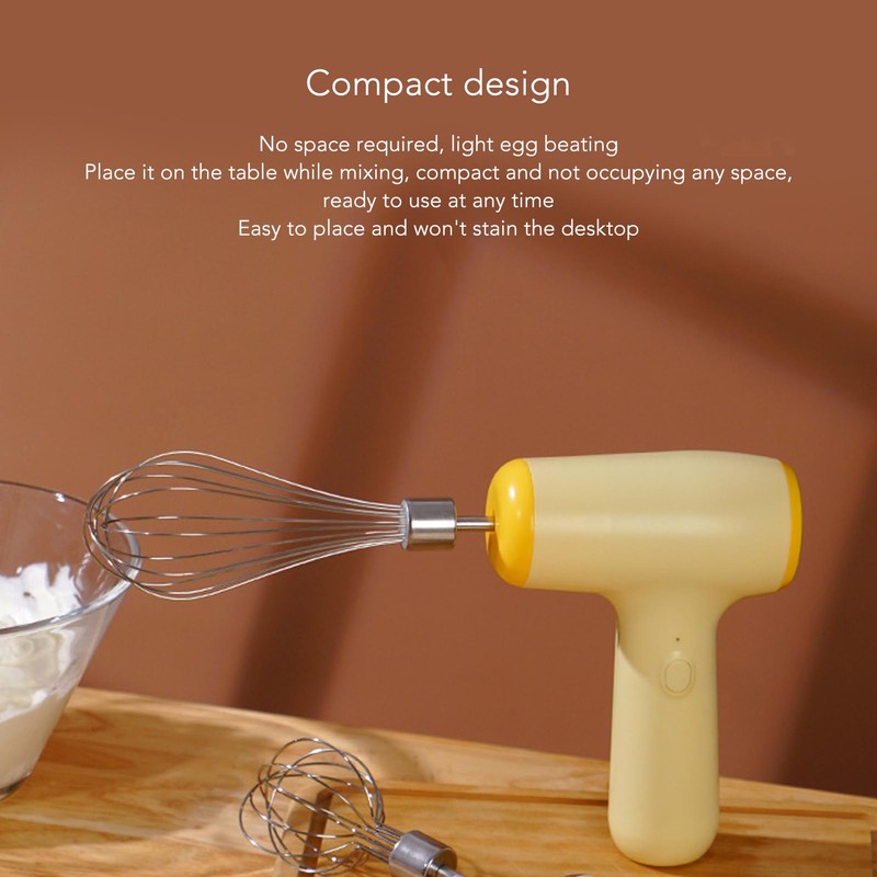 Mini Household Cordless Electric Hand Mixer Mini Household Cordless 5