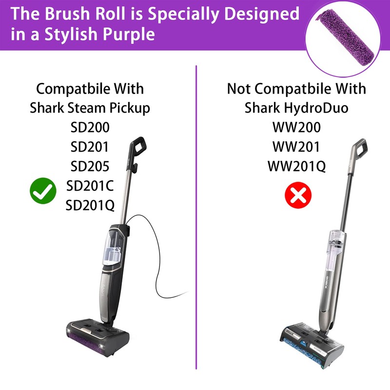 Brush Roller Kit for Shark Steam Pickup 3-in-1 Steam Mop