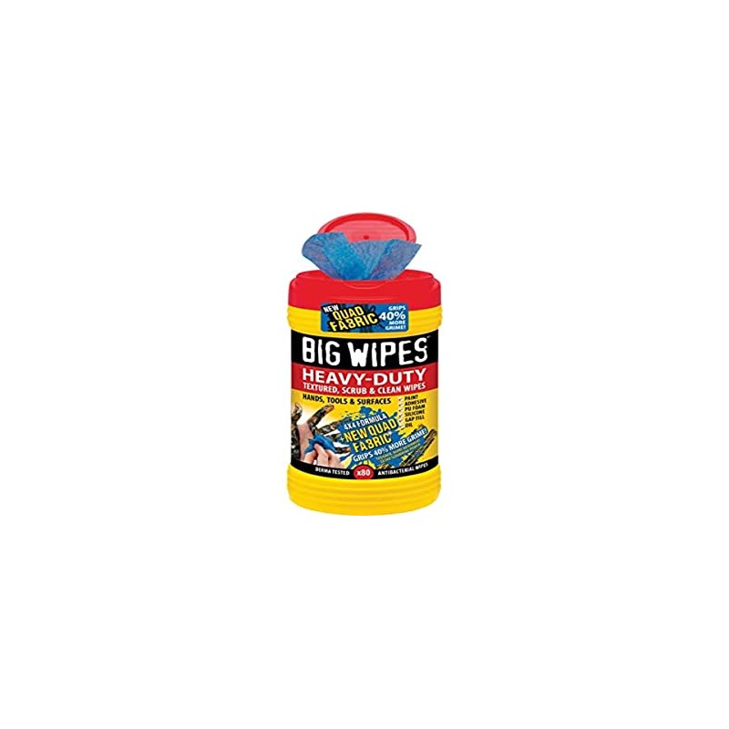Big Wipes ABWIPE Wipes, Black, 80 count (Pack of 1)
