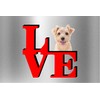 Norfolk Terrier Love Park Cute Dog Fridge Refrigerator Car Magnet