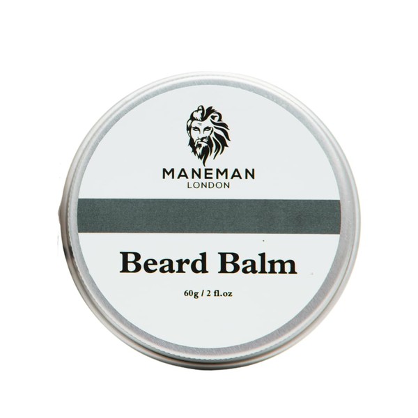 Maneman London Vanilla Beard Balm For Men - Natural Beard