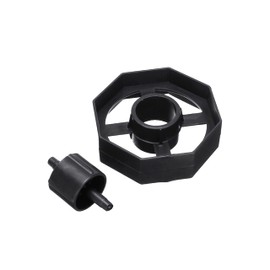 SUL Replacement Tape Dispenser Wheel, Black Durable Tape Dispenser Core and Wheel Ideal for Tapes up to 25mm in Width