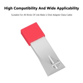 10PCS USB Port Protective Cover,USB A Male Anti Dust Plug Stopper Cap Cover Protector Lids USB Interface Protector for USB Male Ports (Red)