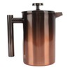 French Press Coffee Tea Maker with Filter Double Layer 304