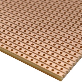 WITTKOWARE Elektronik Strip Grid Board Copper Coating 35 µm Pitch 2.54 mm Dimensions 100 x 150 x 1.5 mm