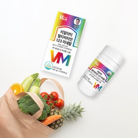 formulaReal Doctor Multivitamin 123, 2 100 tablets (200 days worth) / 100% supplement of 23 types, 1 tablet per day / 멀티비타민 123 100정 2개 (200일분) / 23종 1일 1정 100% 보충